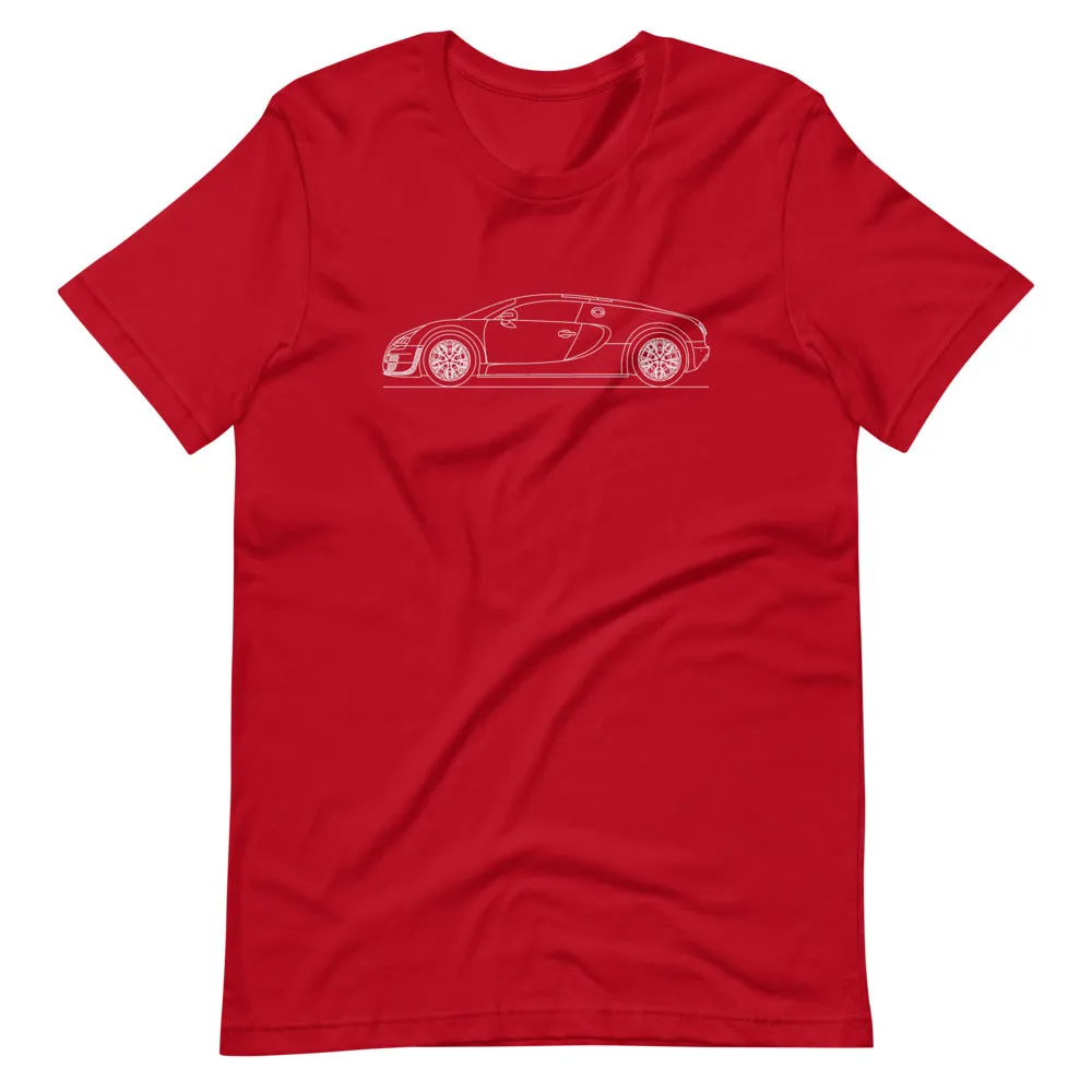 Bugatti Veyron 16.4 Super Sport silhouette T-shirt