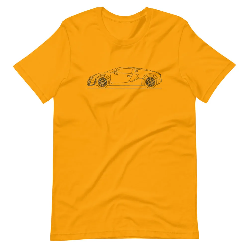 Bugatti Veyron 16.4 Super Sport silhouette T-shirt
