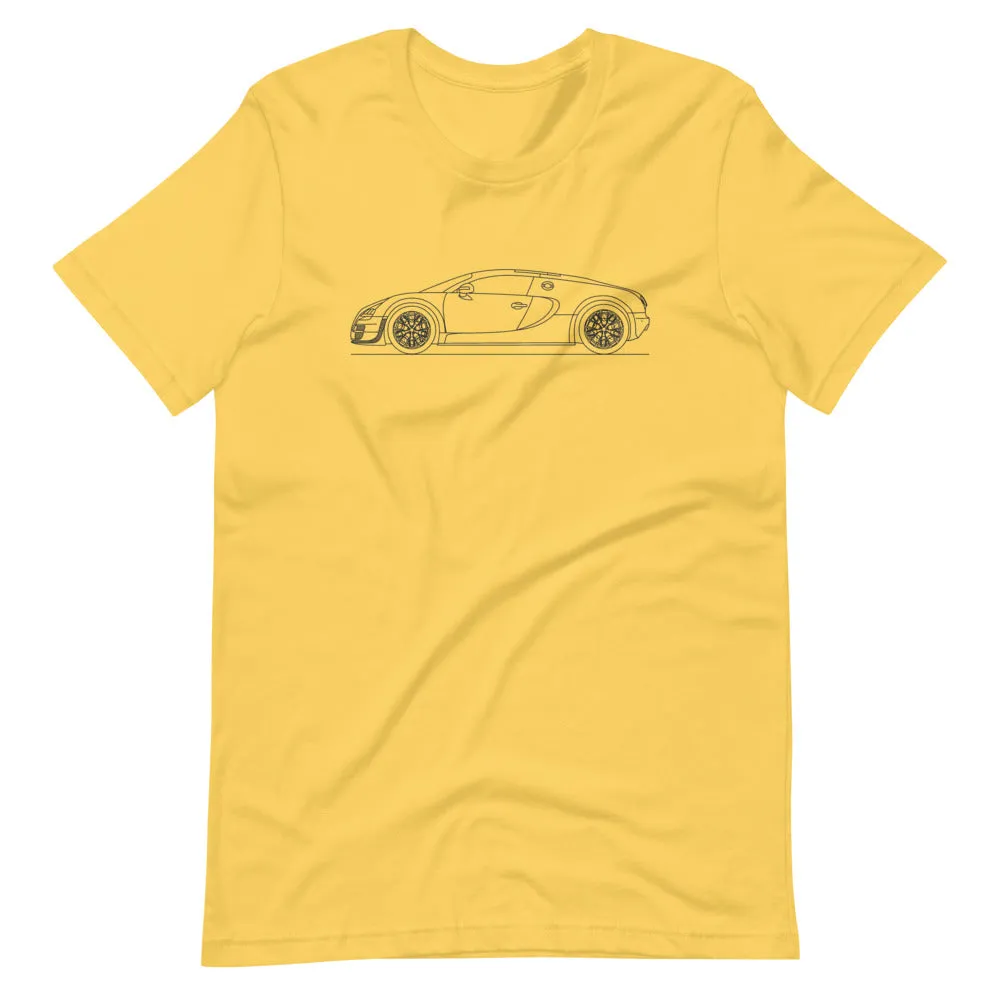 Bugatti Veyron 16.4 Super Sport silhouette T-shirt
