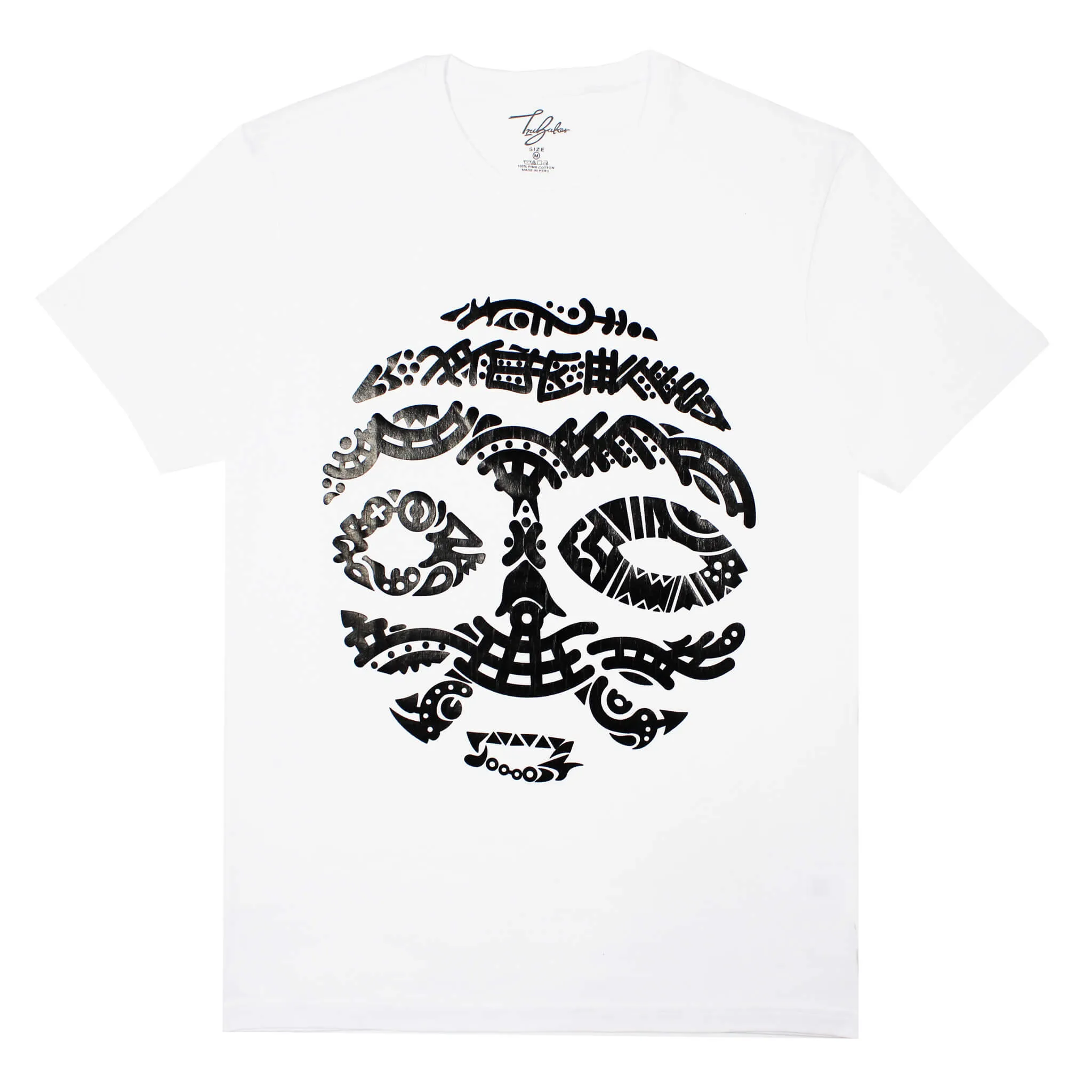 BUKAVU BLACK GOLD WARRIOR MASK (UNISEX SHORT SLEEVE T-SHIRT)