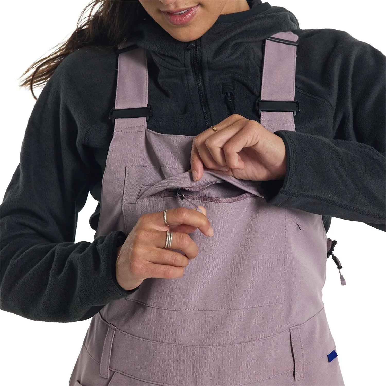 Burton Avalon Womens Bib Pants Elderberry