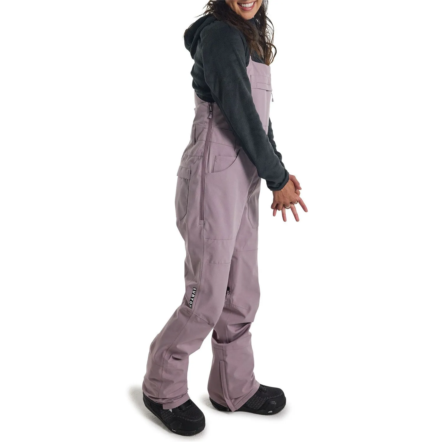 Burton Avalon Womens Bib Pants Elderberry