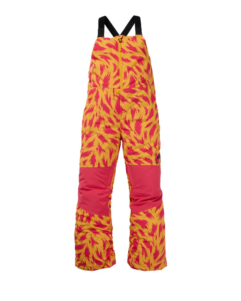 Burton Kids' Skylar 2L Bib Pants Fur Goldenrod 2025