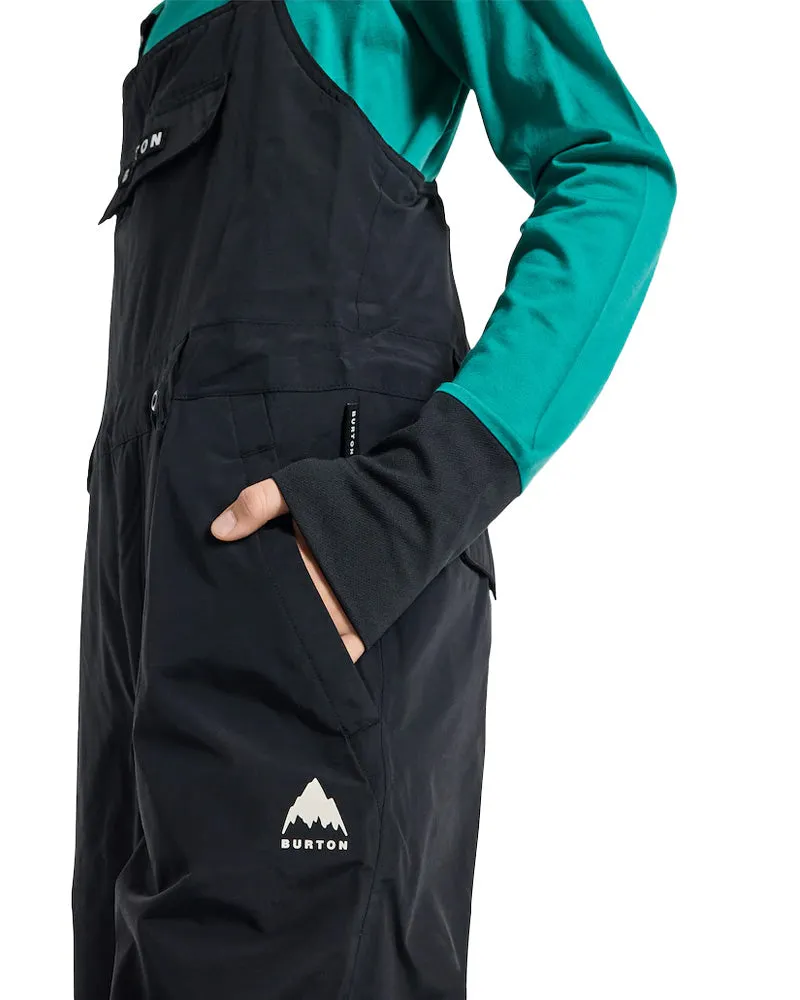 Burton Kids' Skylar 2L Bib Pants True Black 2026