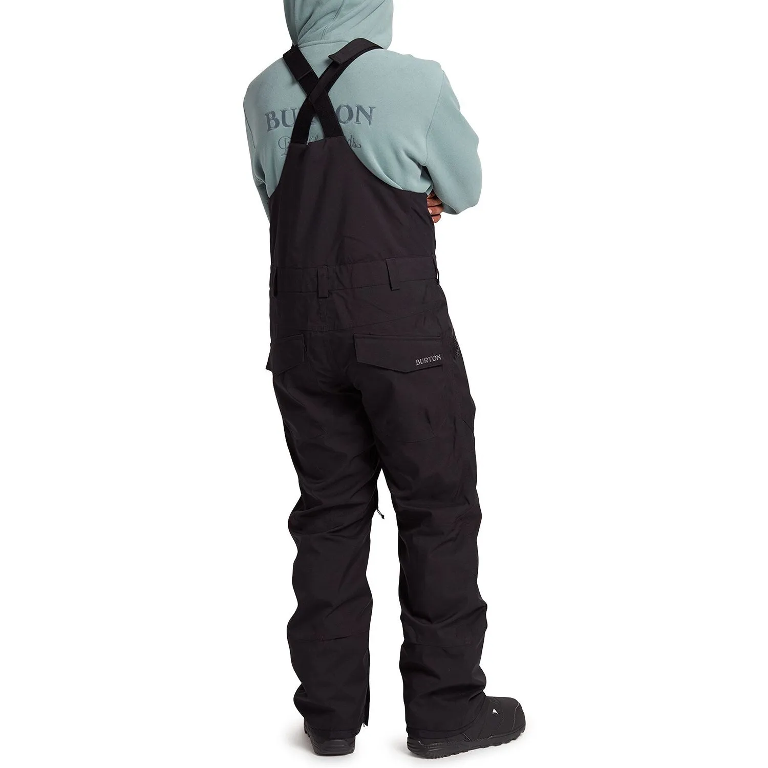 Burton Reserve Mens Bib Pants 2025 Black