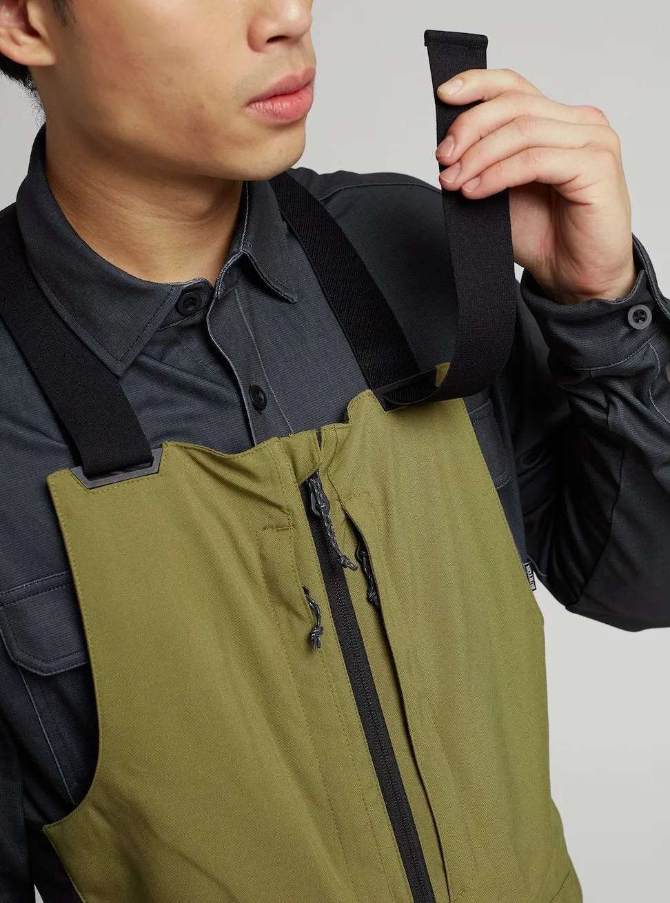 Burton Reserve Mens Bib Pants Martini Olive