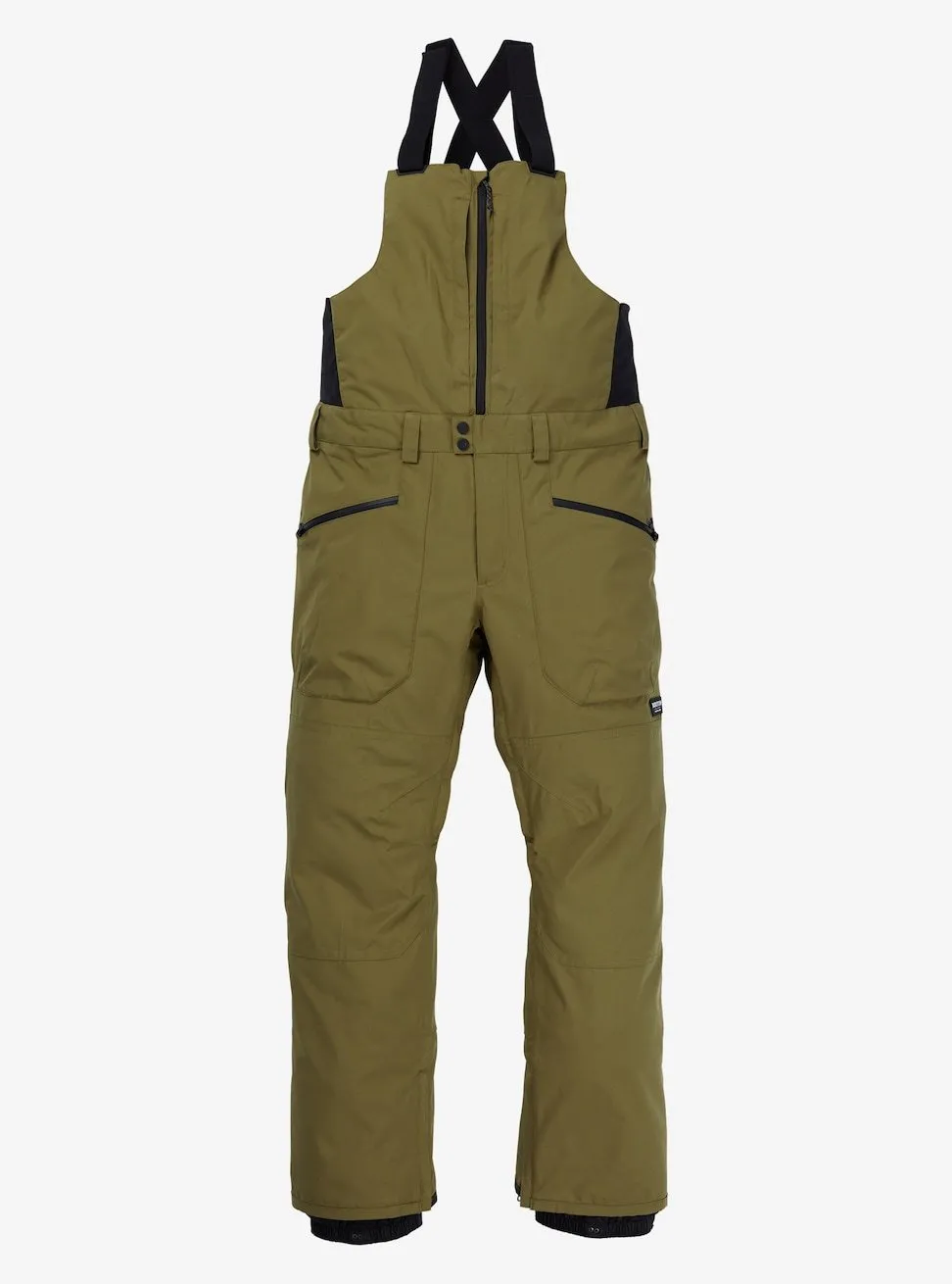 Burton Reserve Mens Bib Pants Martini Olive