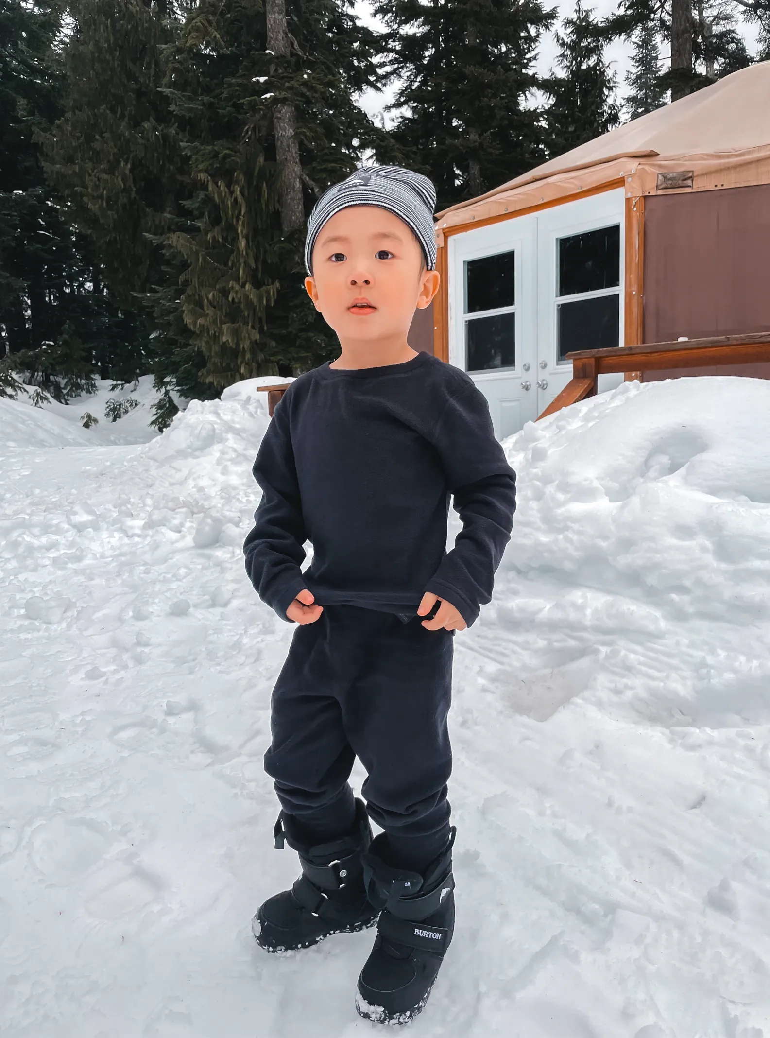 Burton Toddlers Heavyweight Fleece Base Layer Set