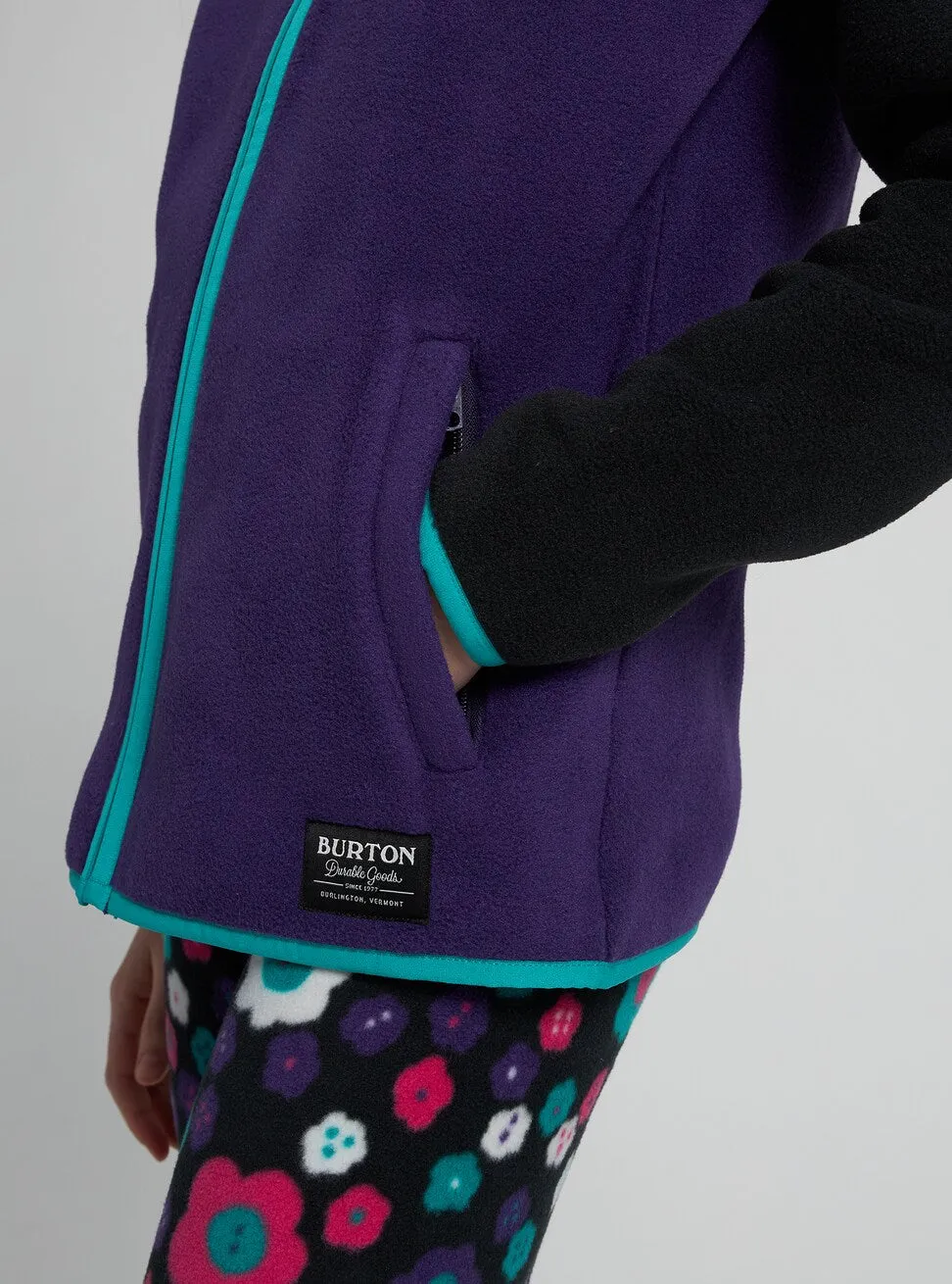 Burton Youth Spark Full-Zip Collar Fleece