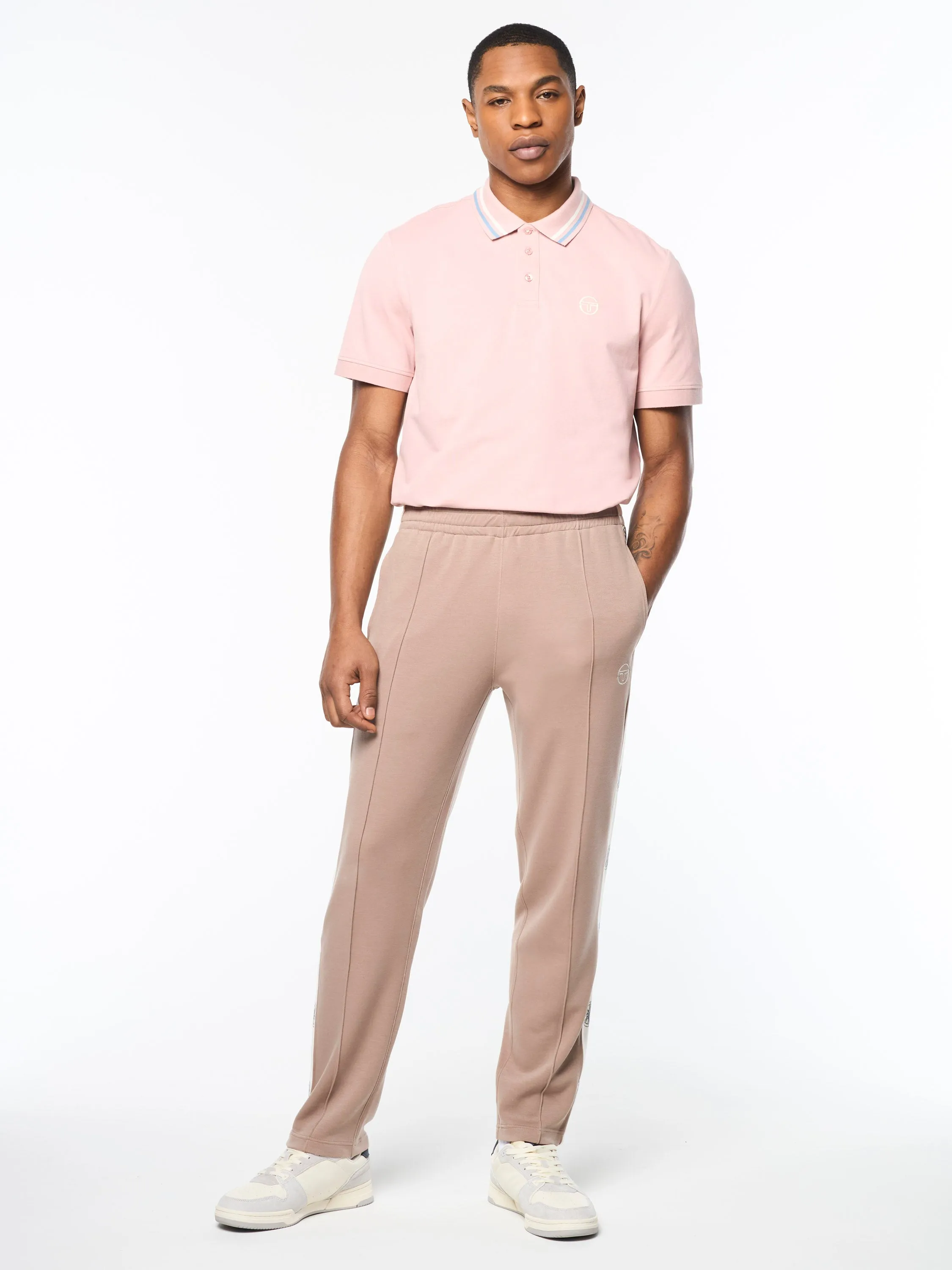 Bussola Track Pant- Taupe Grey