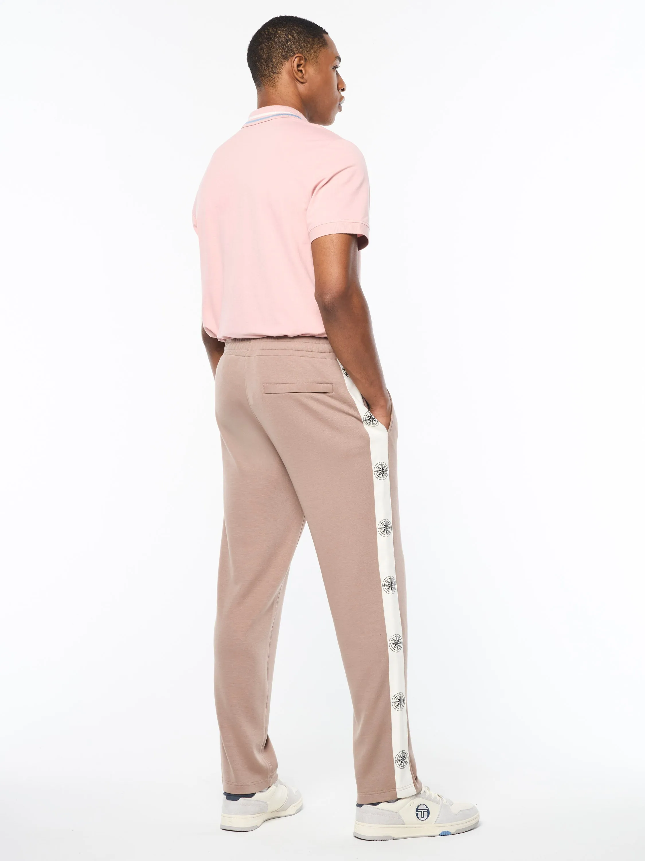 Bussola Track Pant- Taupe Grey