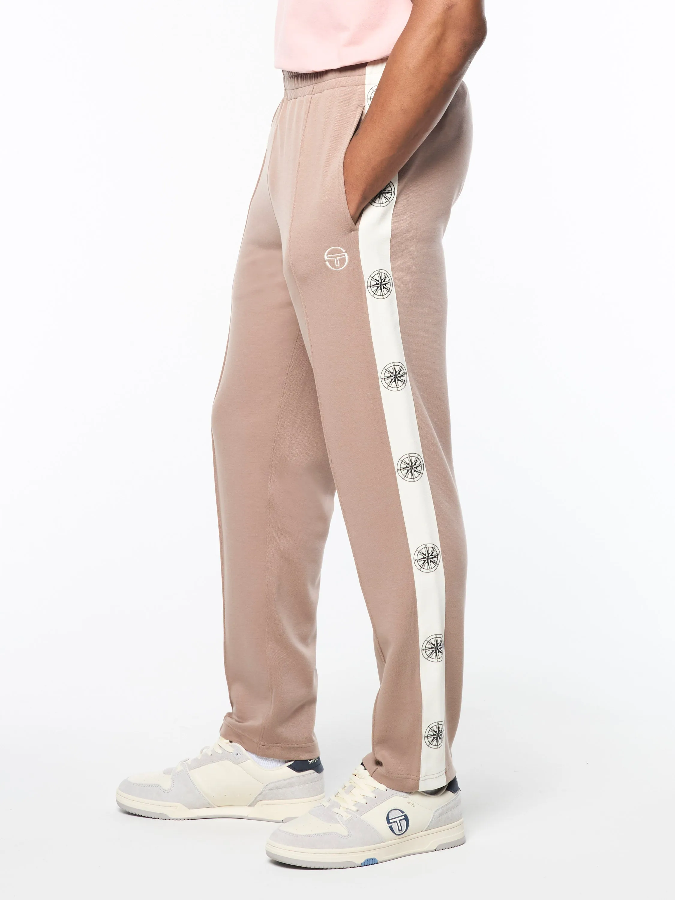 Bussola Track Pant- Taupe Grey