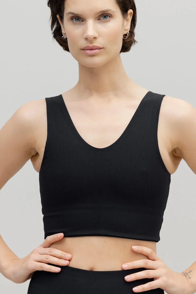 Bustier Ripped Black