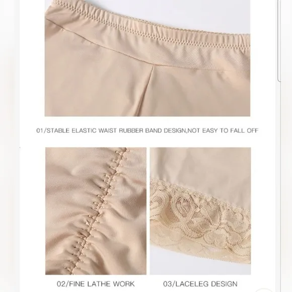 Butt Lifter Padded Lace Shapewear NEW Black