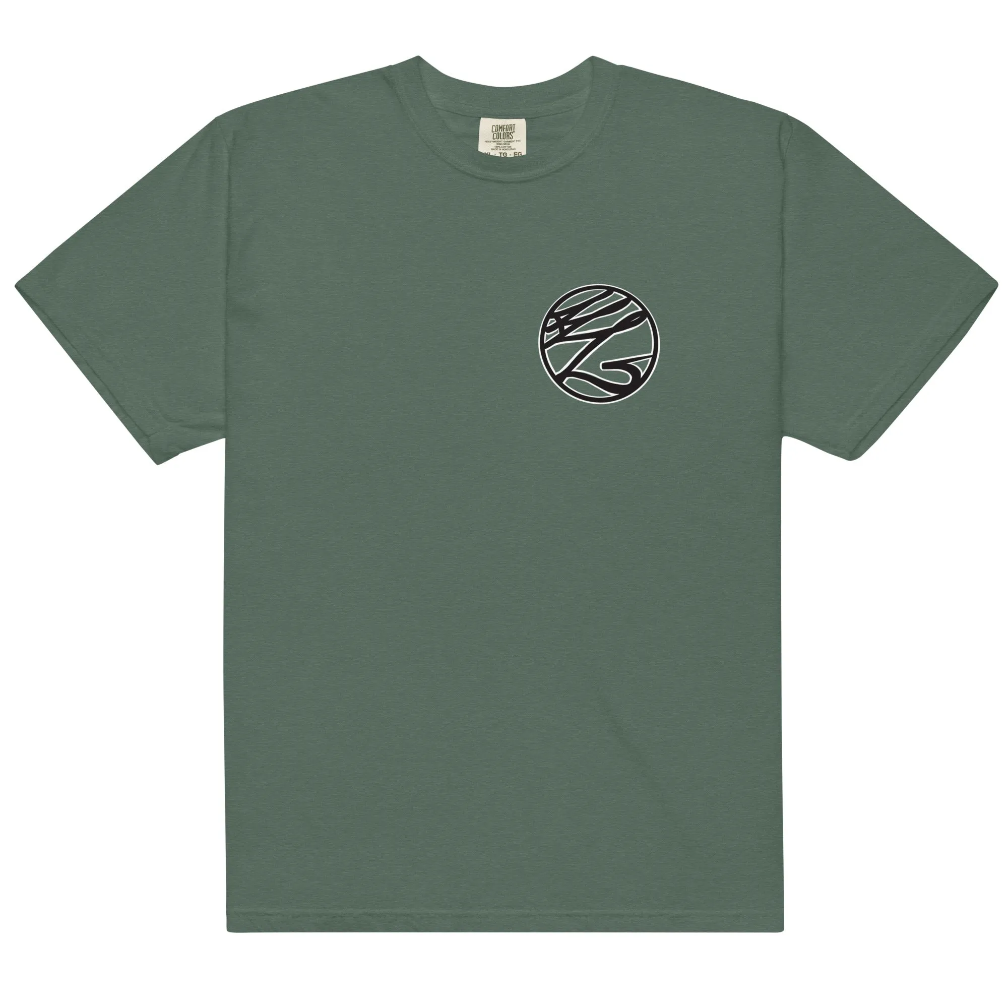 BZ Black Cat Unisex garment-dyed heavyweight t-shirt
