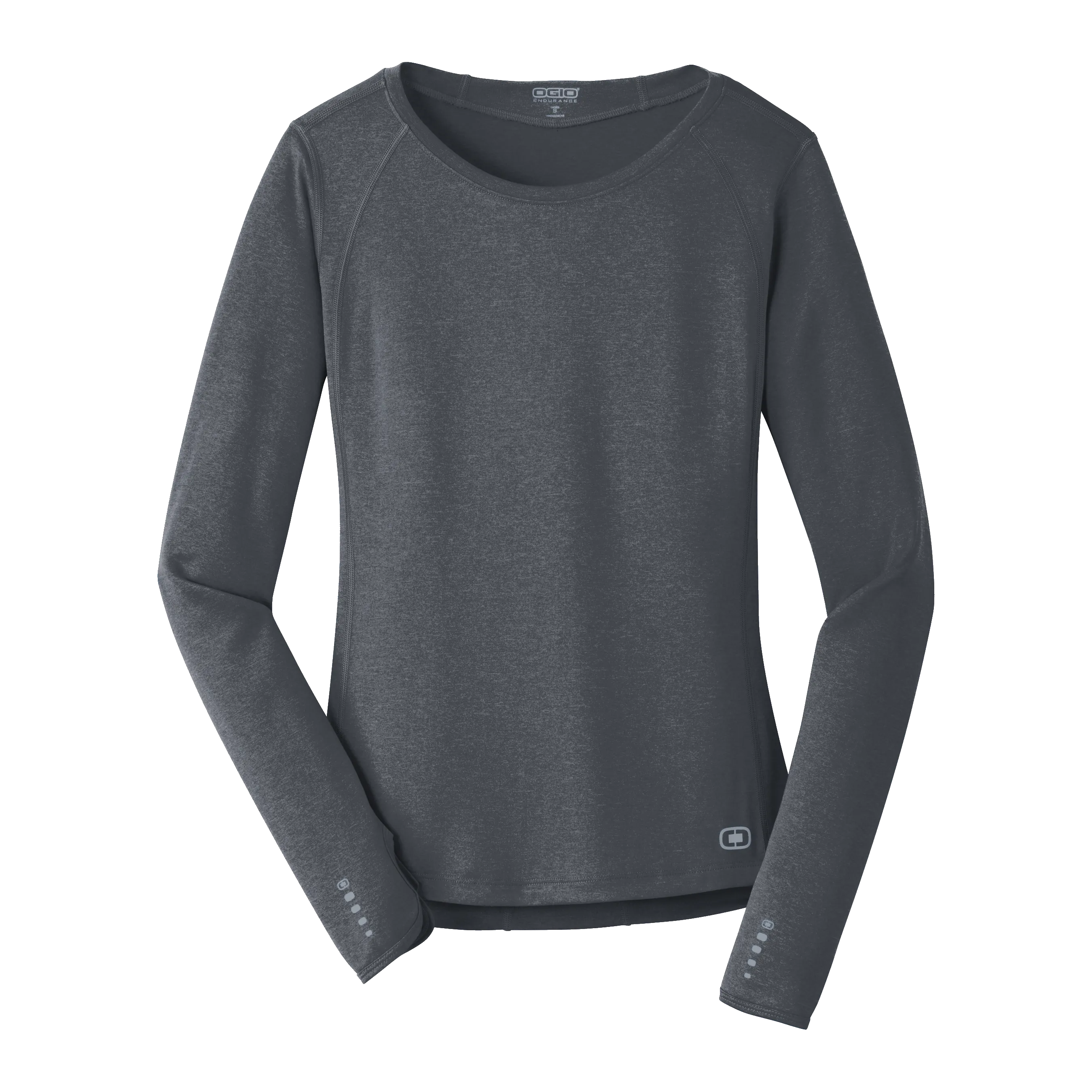 C2435W Ladies Long Sleeve Pulse Crew