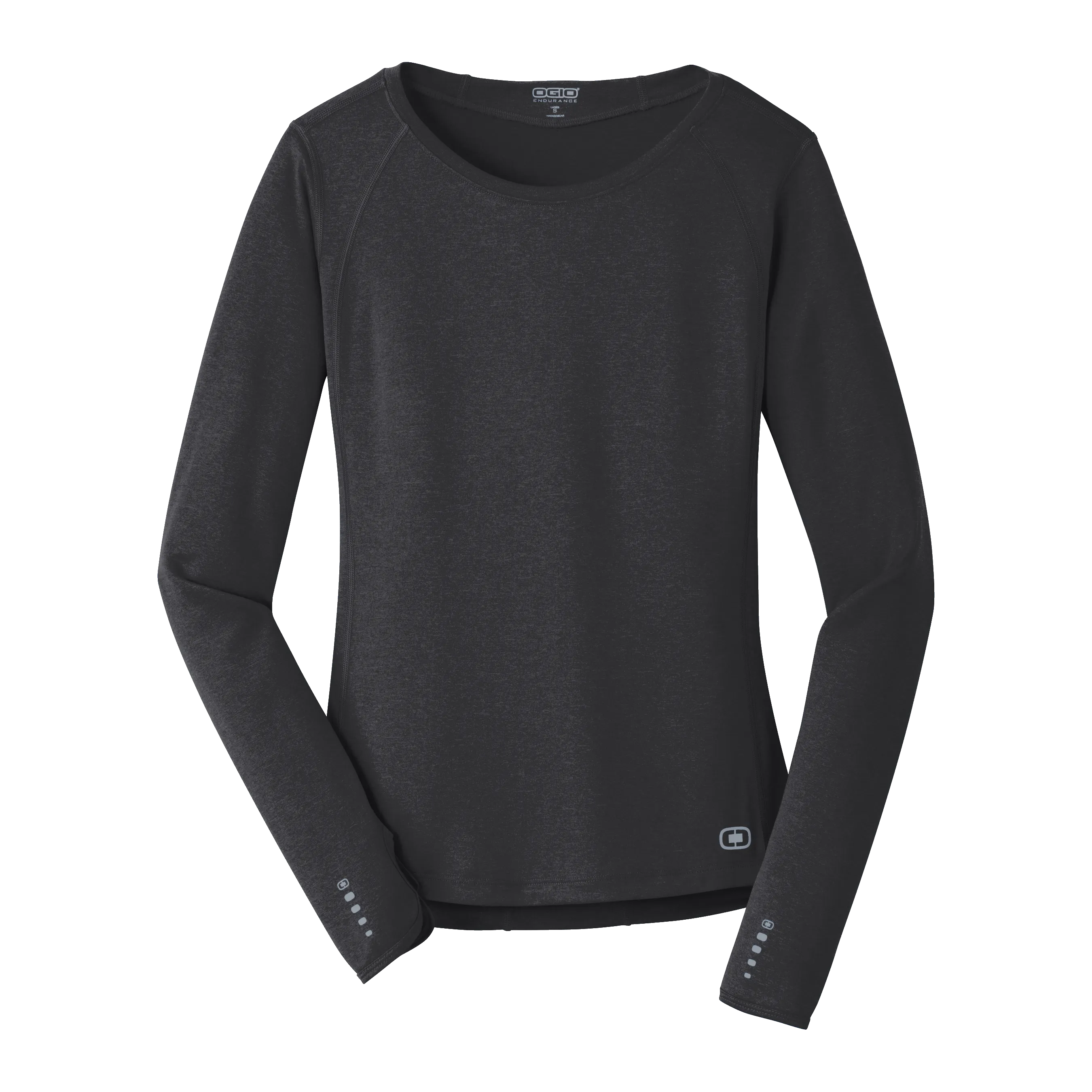 C2435W Ladies Long Sleeve Pulse Crew