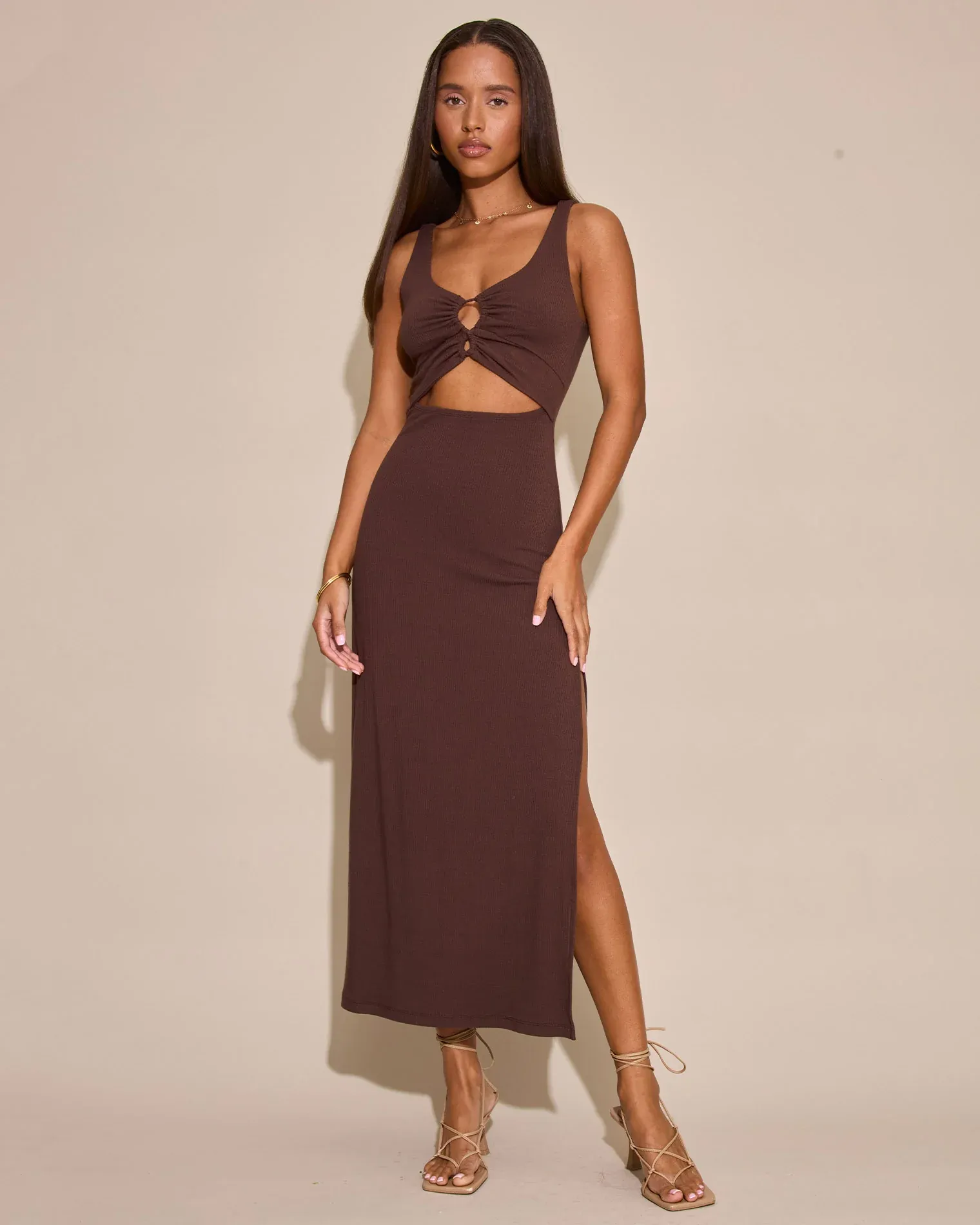 Camille Dress Espresso