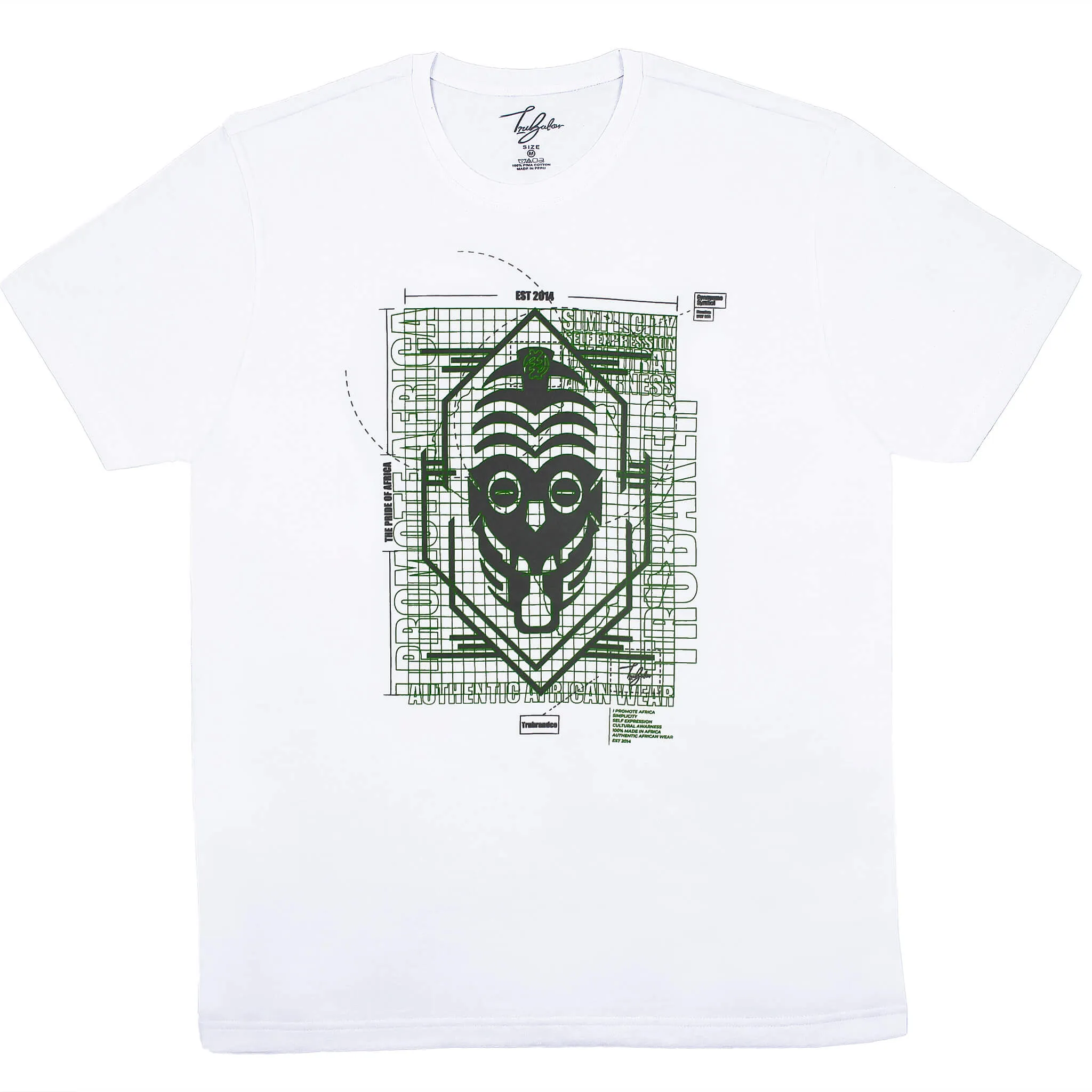 CAPE TOWN TECHNO WARRIOR MASK (UNISEX SHORT SLEEVE T-SHIRT)