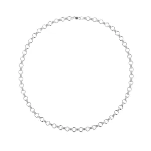 Capri Chain Choker - Sterling Silver