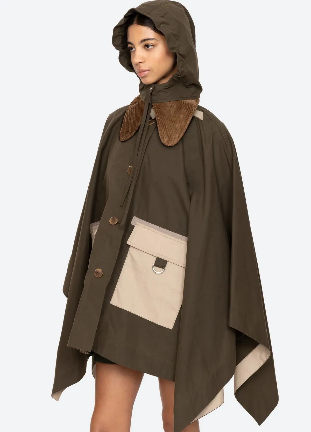 Carolina Poncho - Army