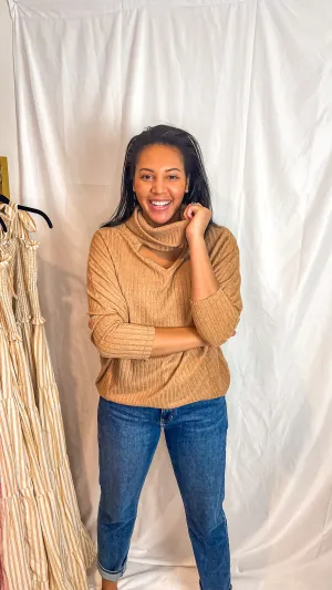Cecilia Cowl Neck Top