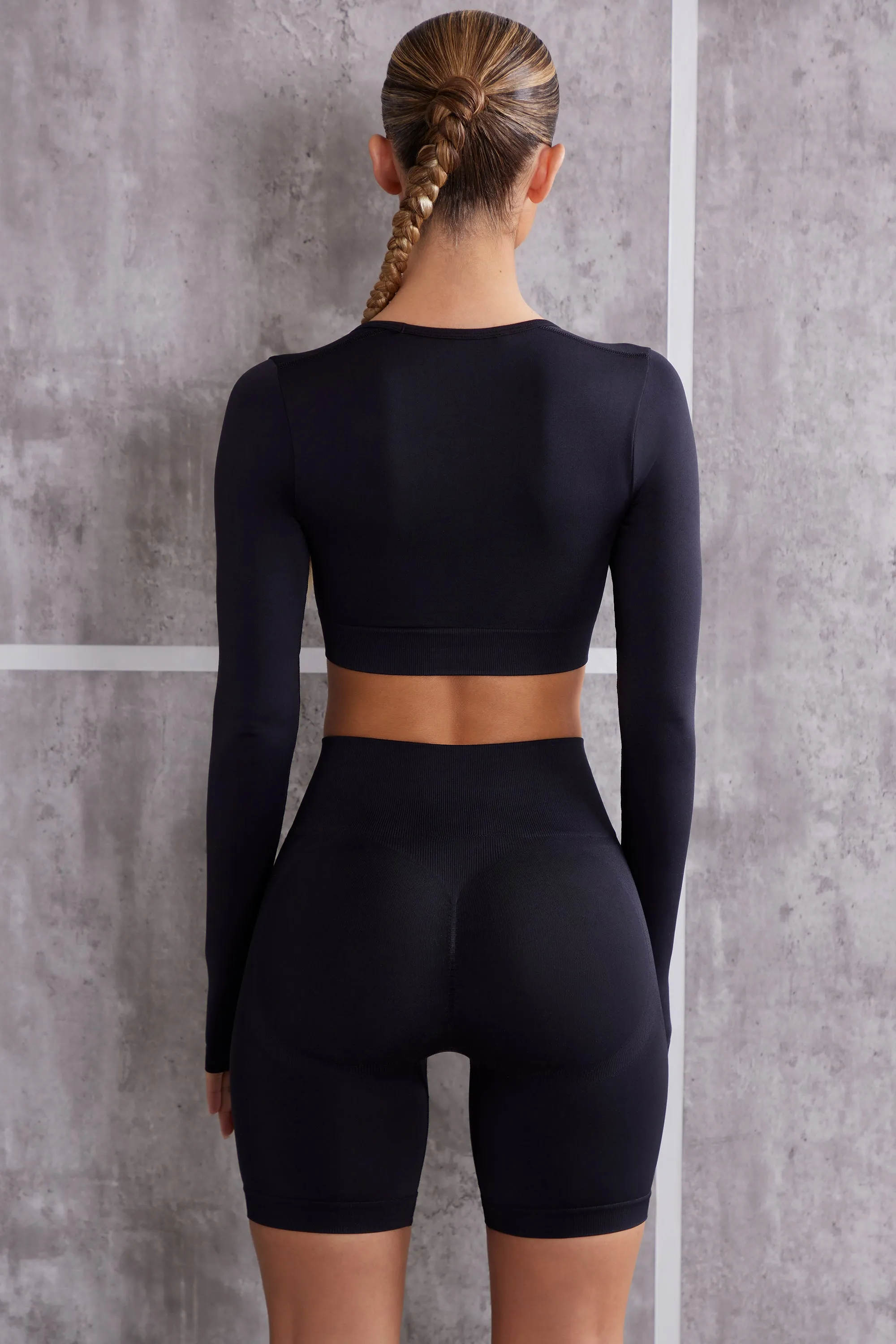 Change The Game - Biker Shorts in Jet Black