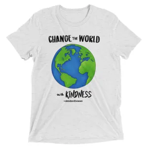 Change the World with Kindness | Triblend Unisex Tee
