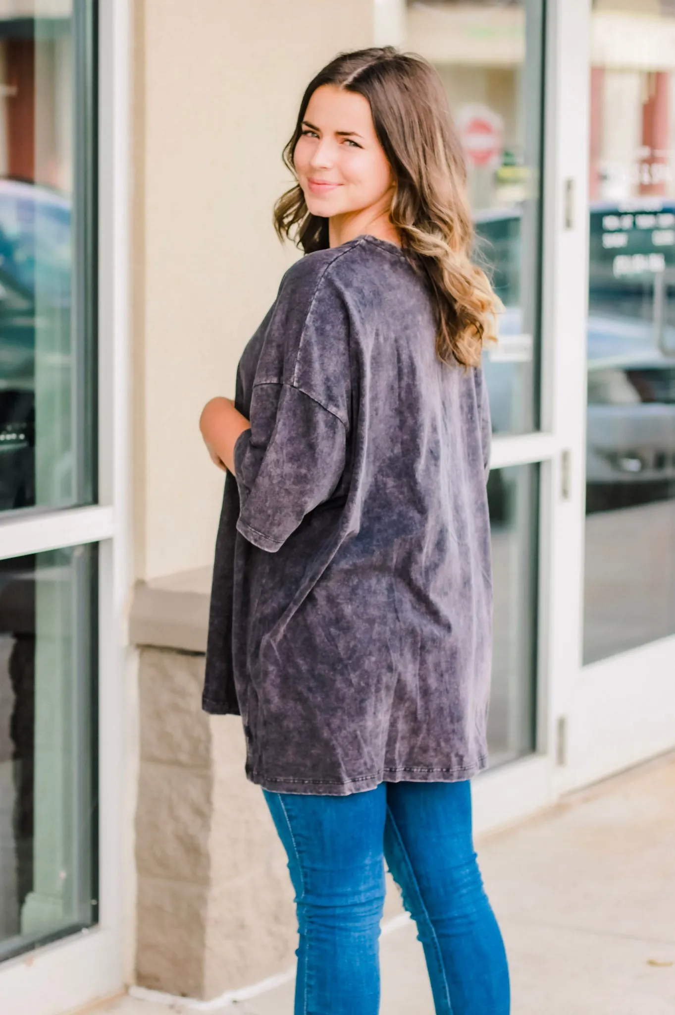 Charcoal Dreams Mineral Wash Tee
