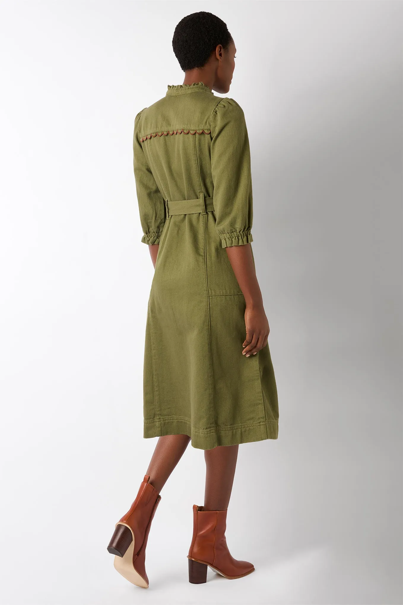 Charlotte Dress - Olive