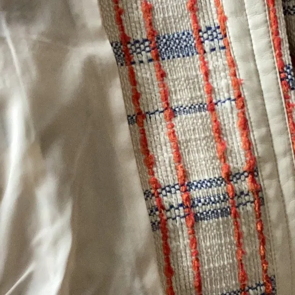 Chico’s Striped Tweed Jacket