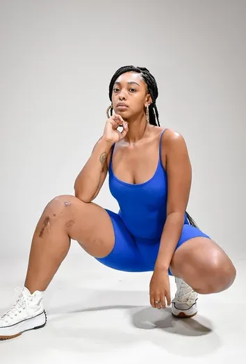 Chill Vibes- Basic Romper Royal