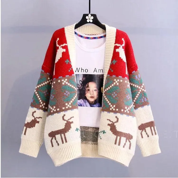 Christmas Knitting Sweatshirt