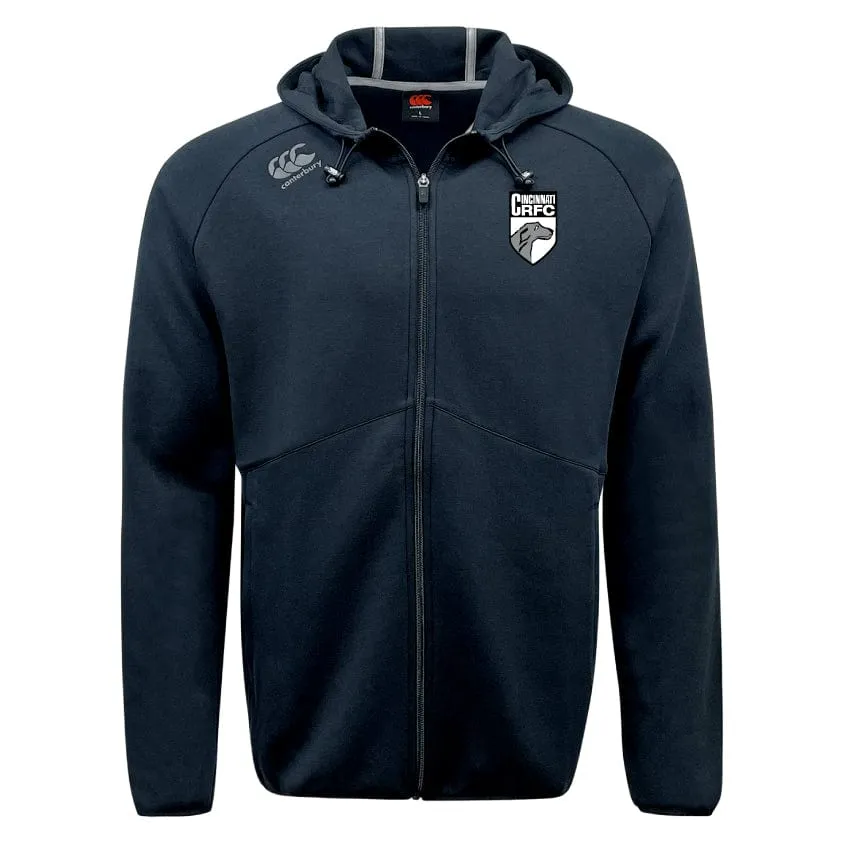 Cincinnati Wolfhounds Tempo Vapodri Full-Zip Hoodie by Canterbury