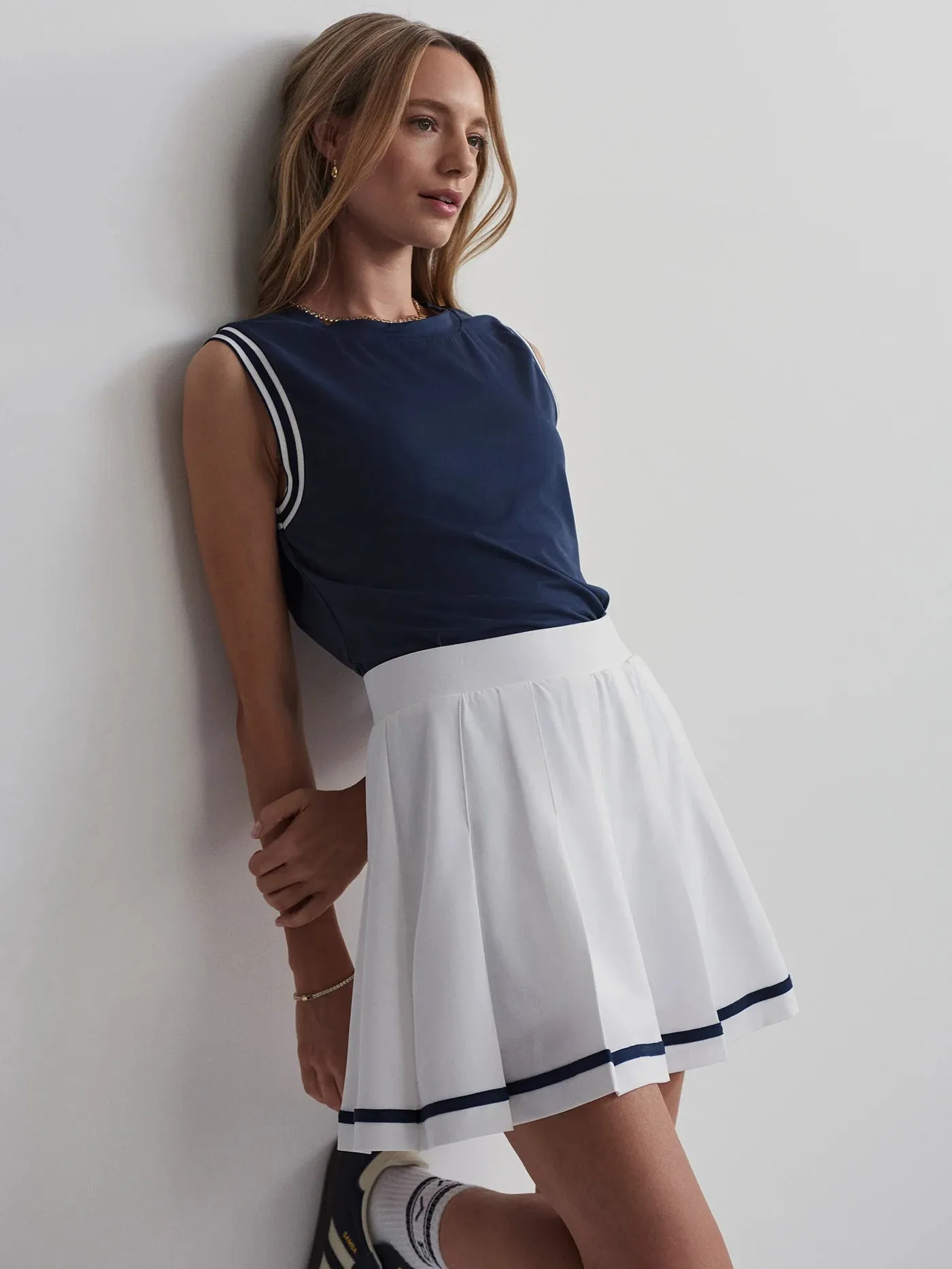 Clarendon High-Rise Skort 16"