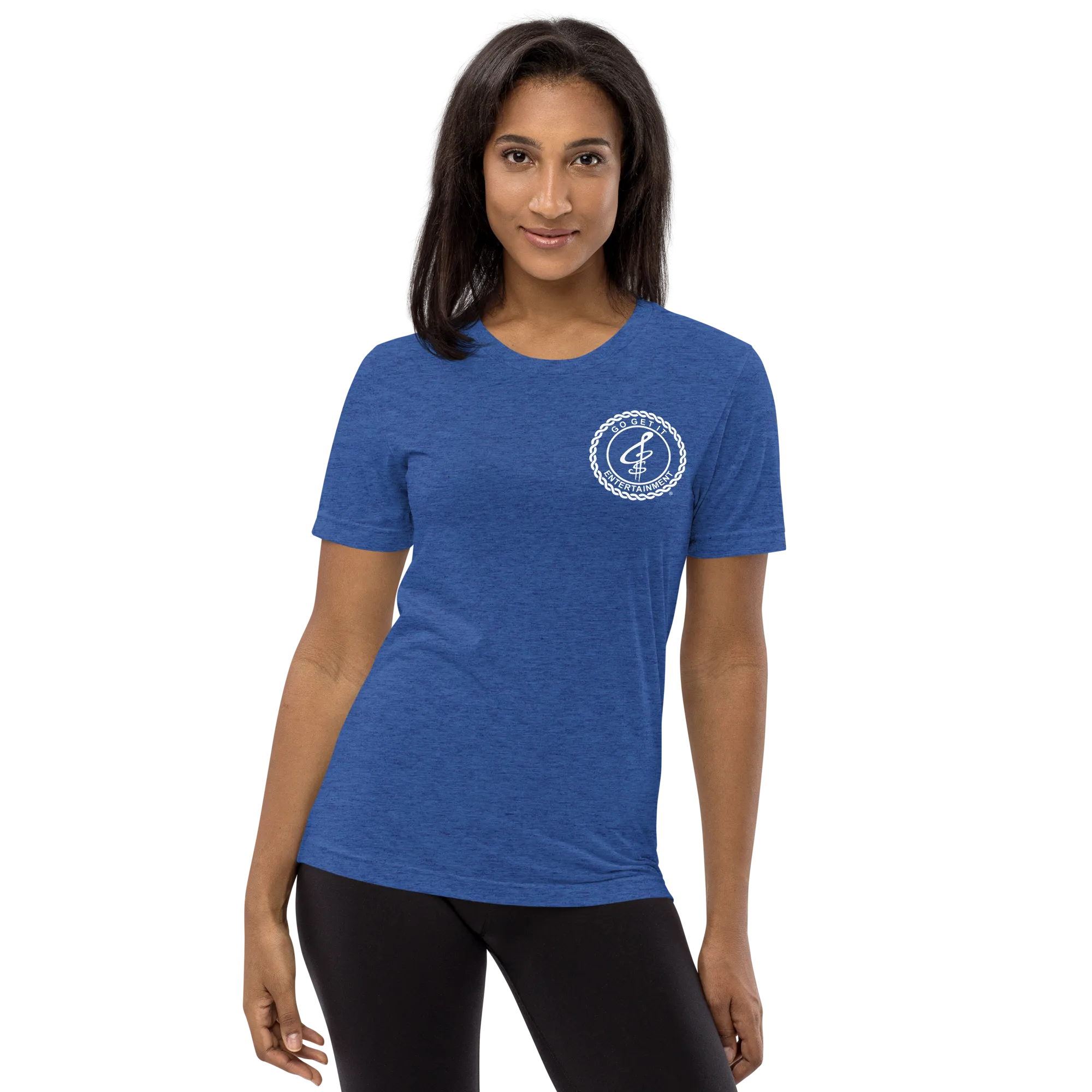 Classic Go Get It Entertainment Tee (White Logo)