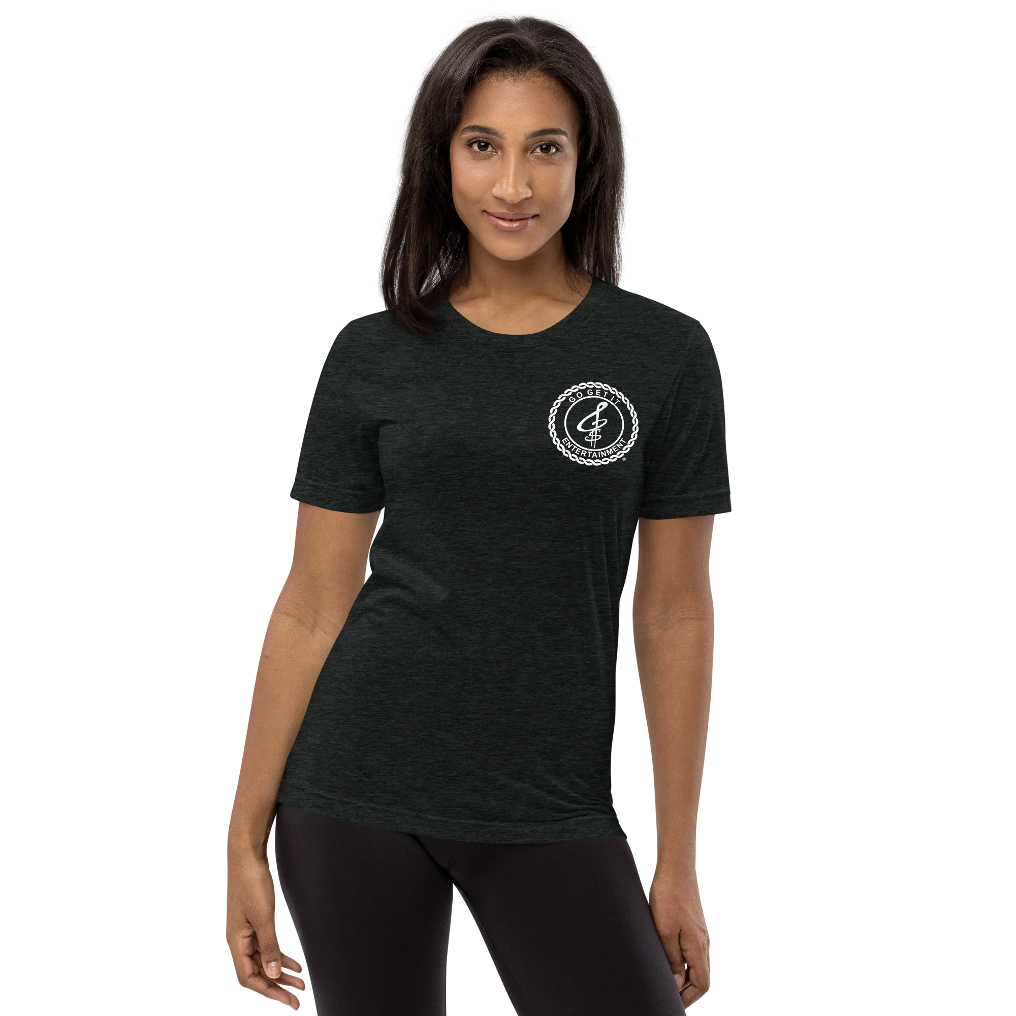 Classic Go Get It Entertainment Tee (White Logo)