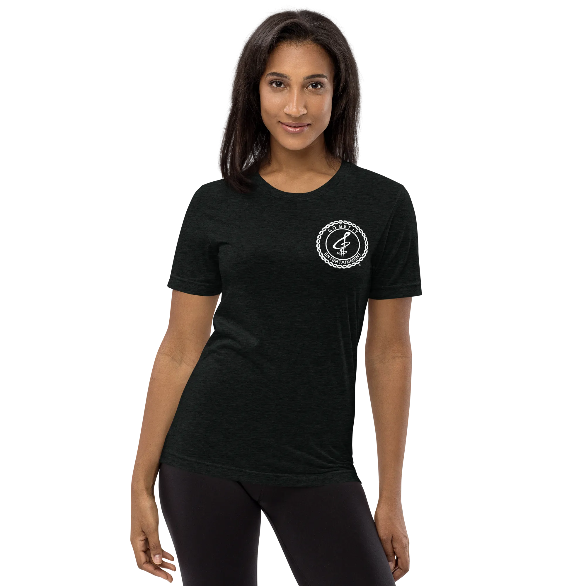 Classic Go Get It Entertainment Tee (White Logo)