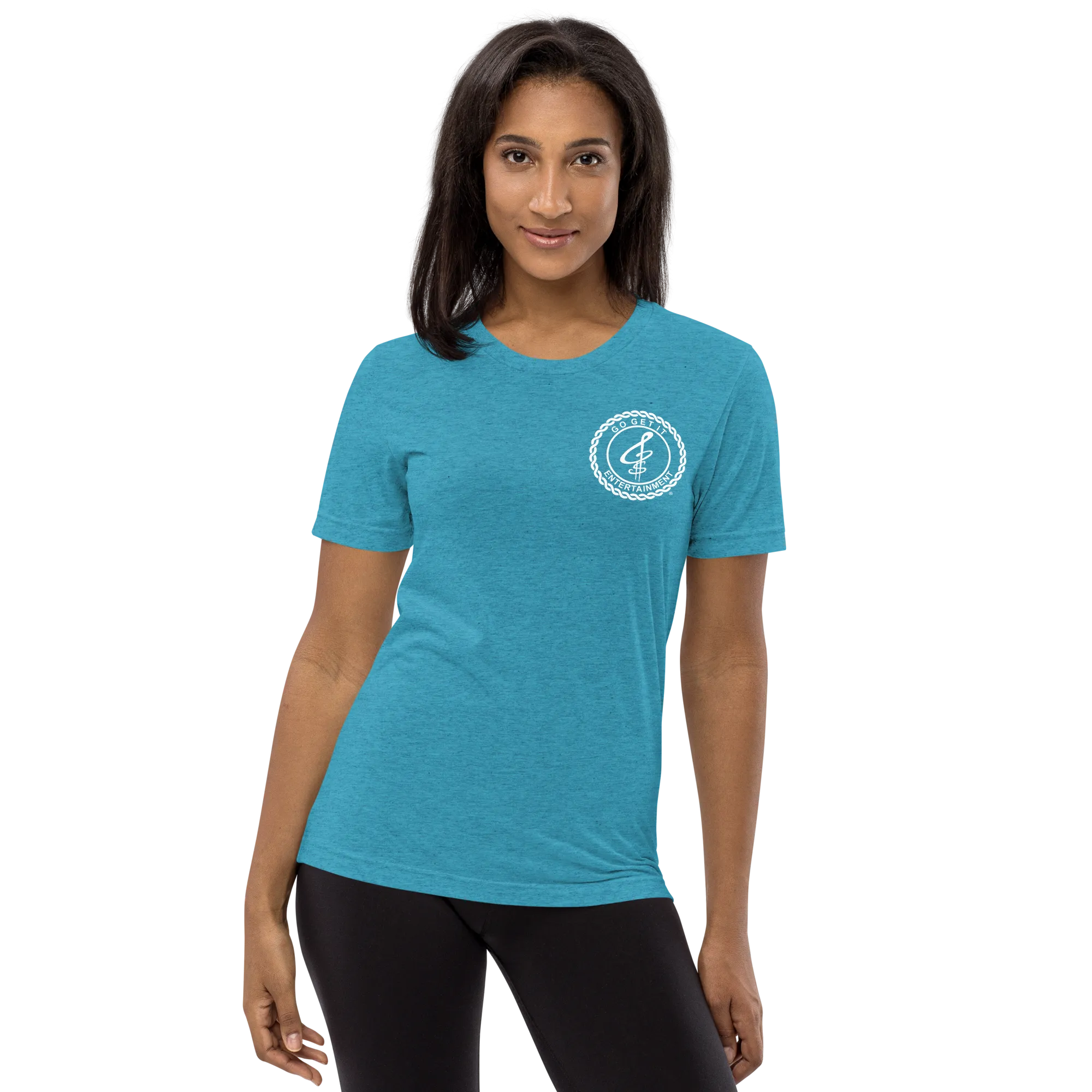 Classic Go Get It Entertainment Tee (White Logo)