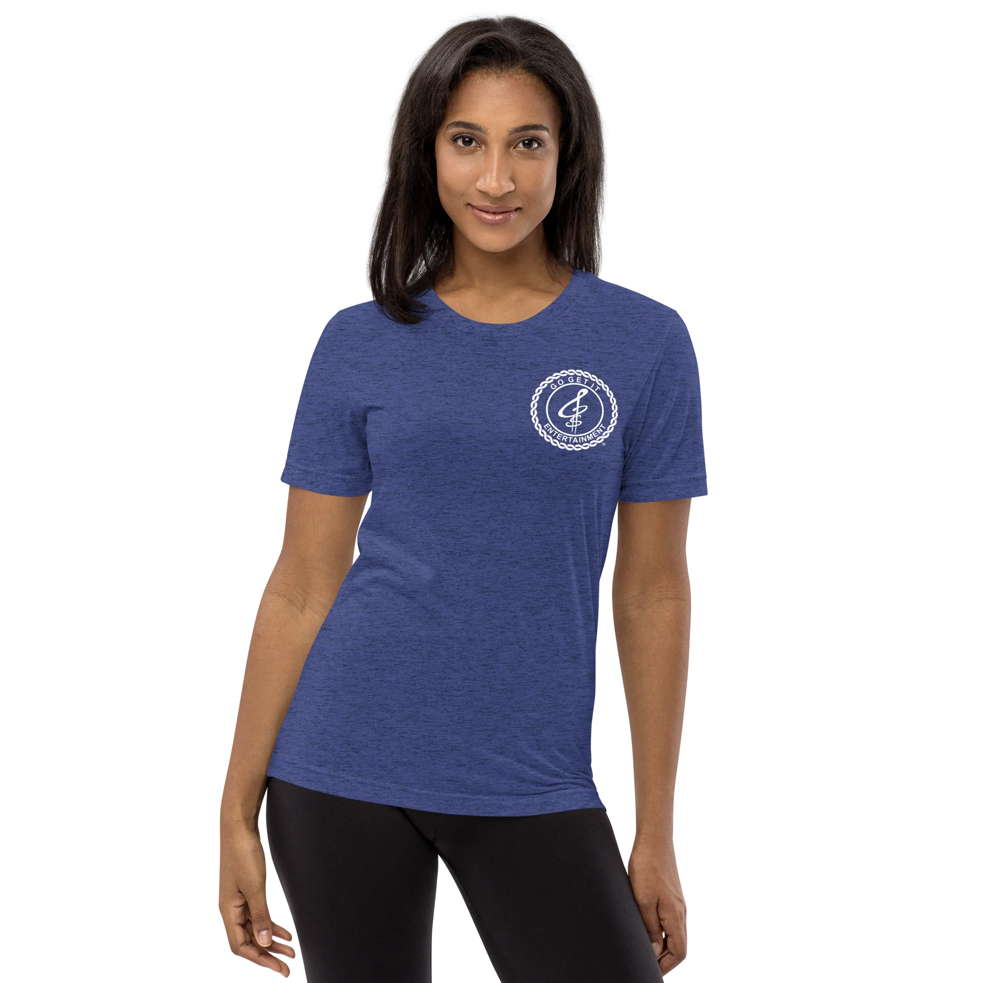 Classic Go Get It Entertainment Tee (White Logo)
