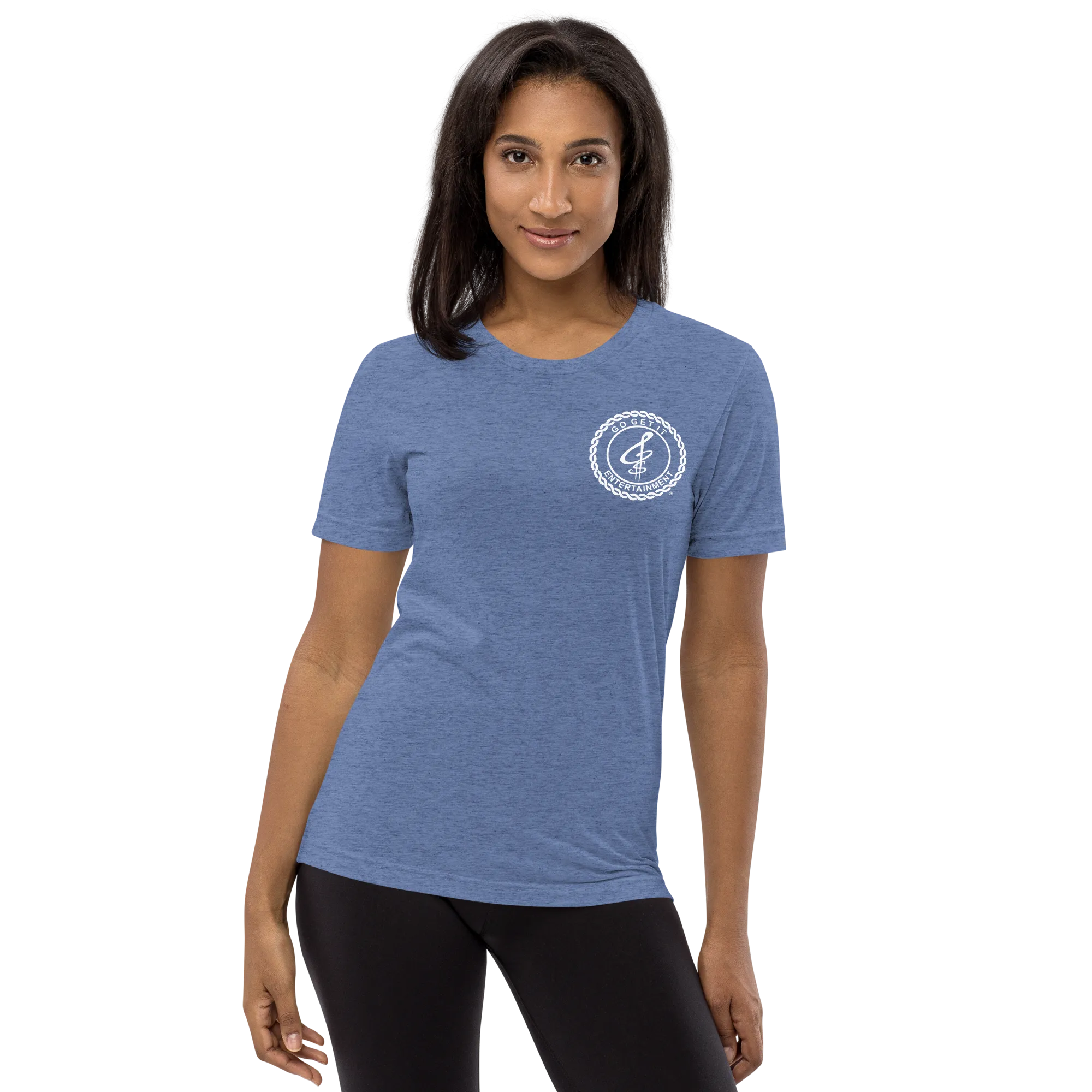 Classic Go Get It Entertainment Tee (White Logo)