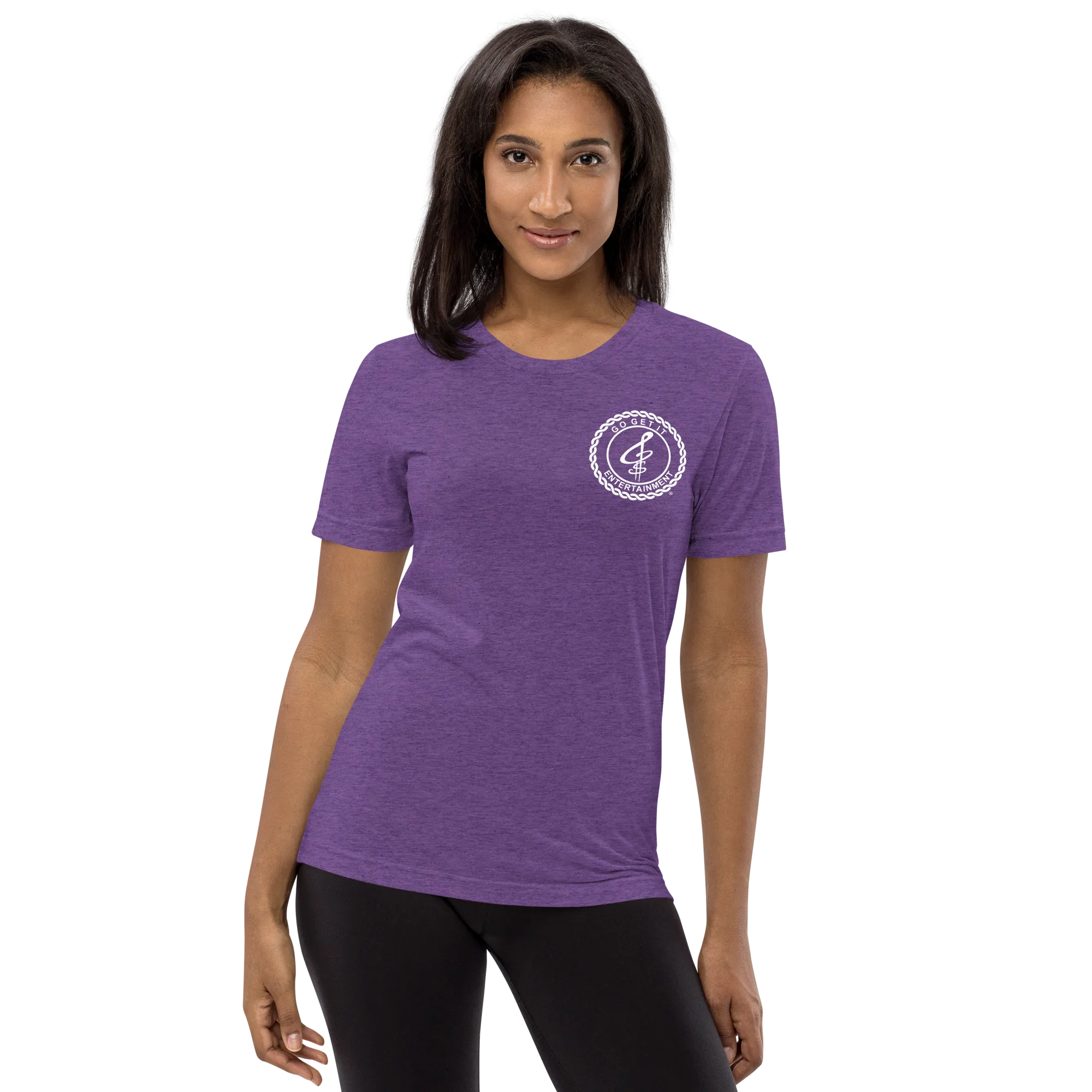 Classic Go Get It Entertainment Tee (White Logo)
