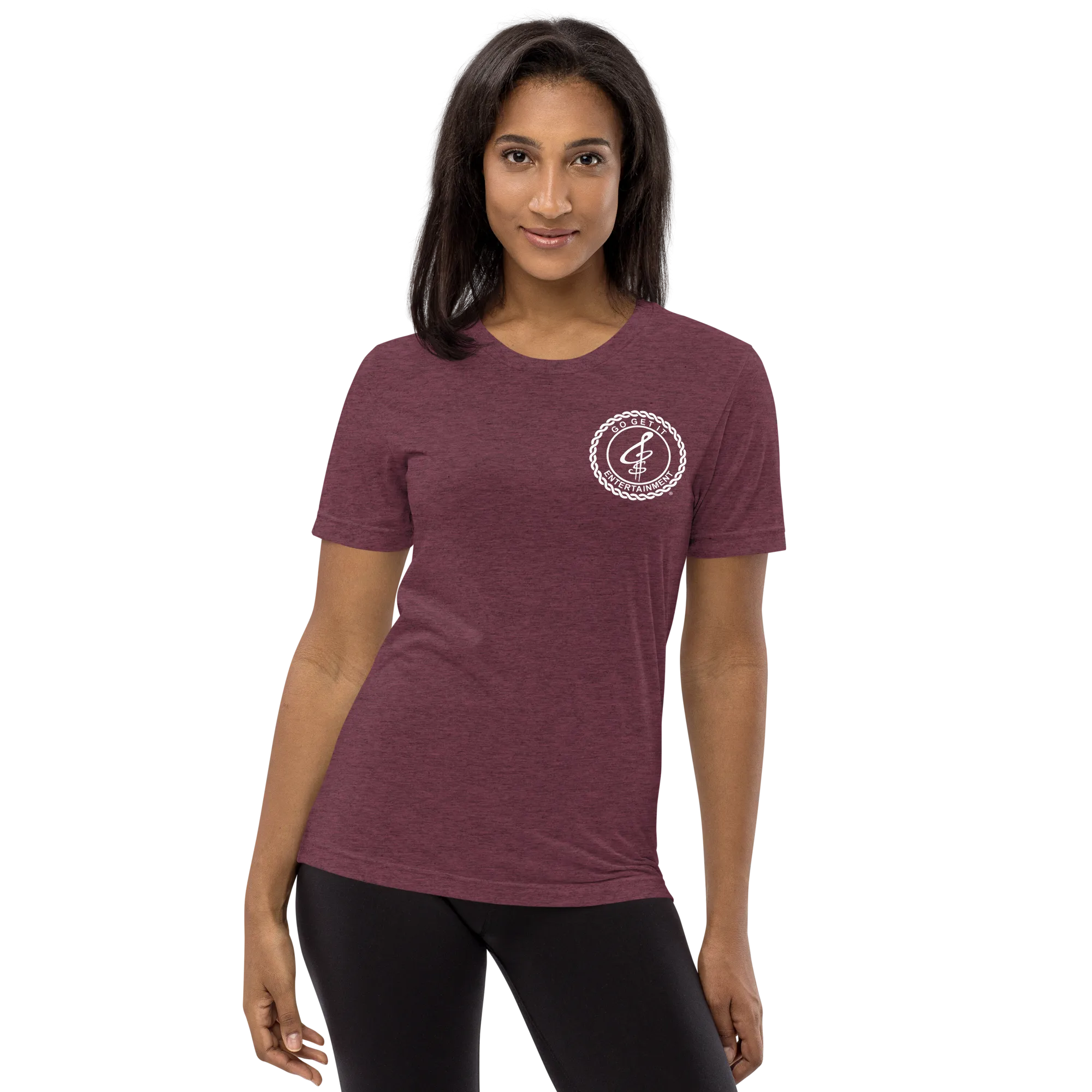 Classic Go Get It Entertainment Tee (White Logo)