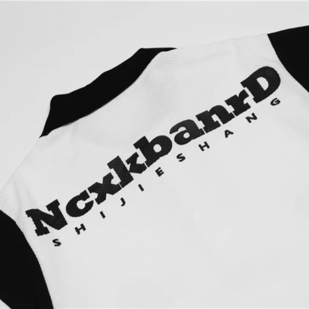Classic Letter Print POLO Shirt