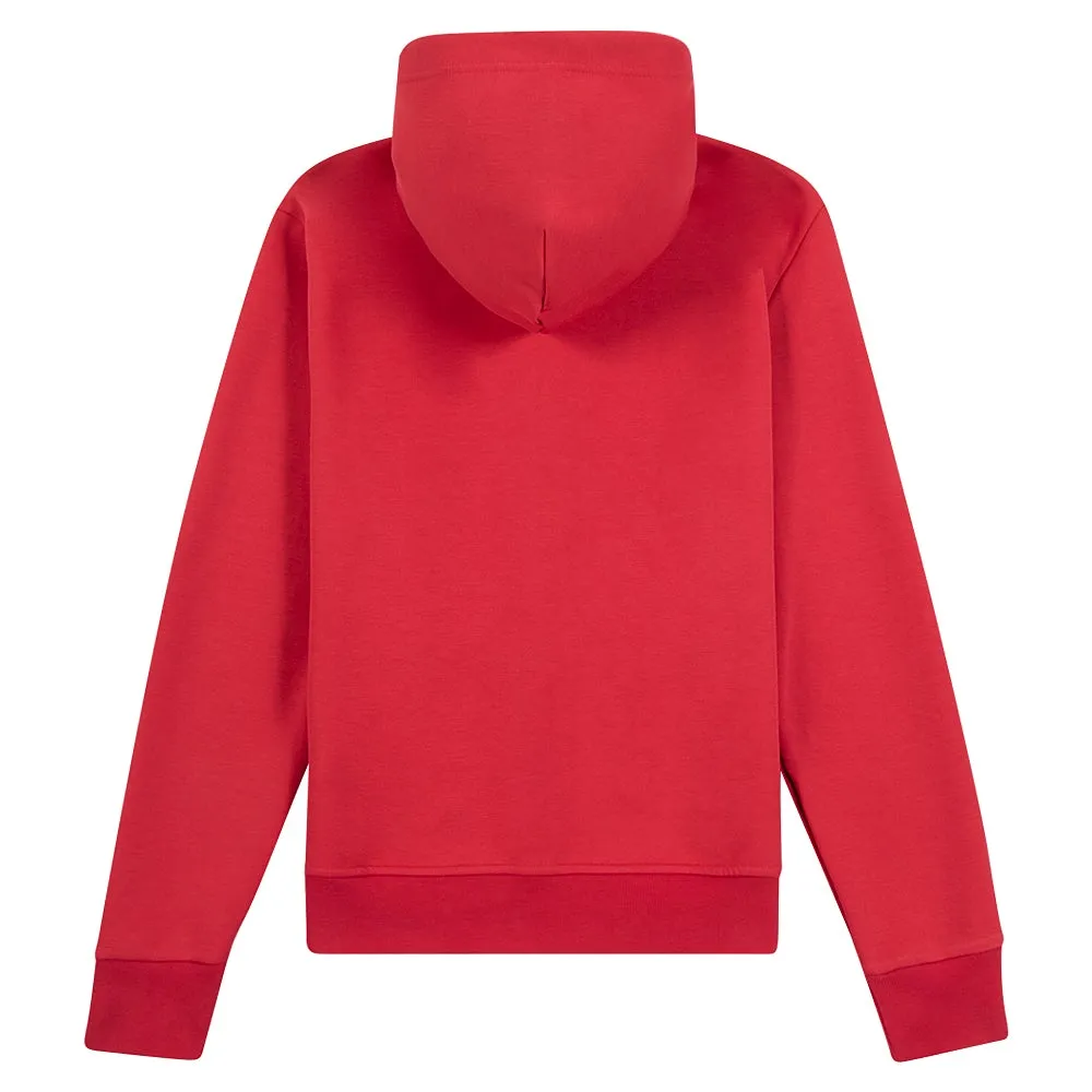 Classic Zip-Up Tech Hoodie - Red