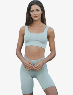 Cloudy Seamless Biker Shorts