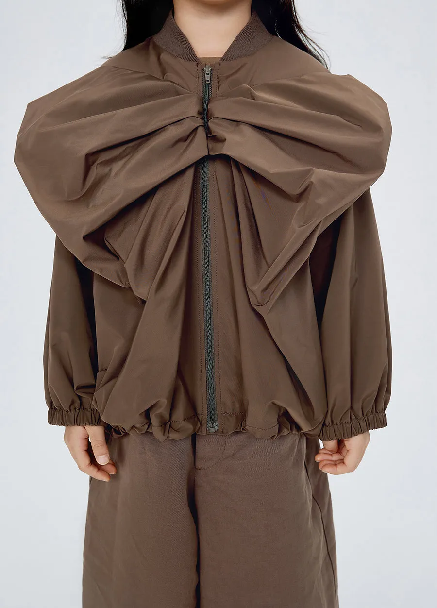 Coat / jnby by JNBY Bow Oversized Jacket