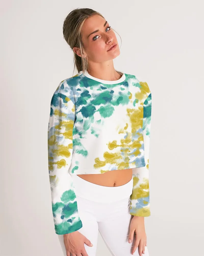 COLD SUMMER Women's Cropped Sweatshirt