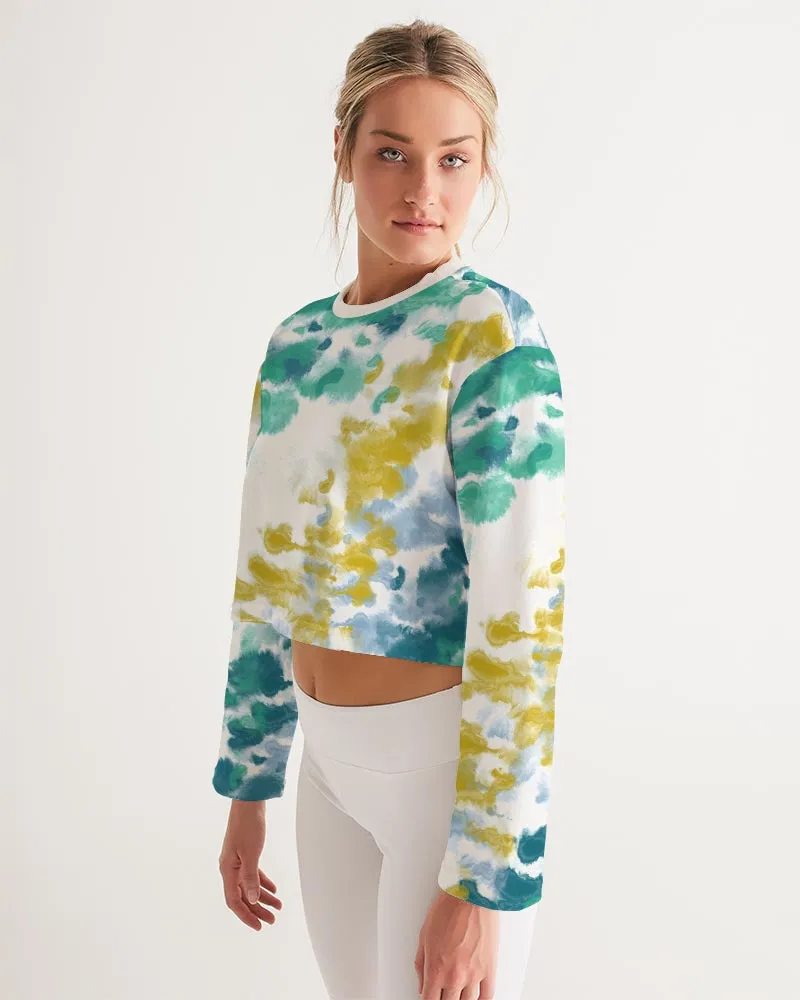 COLD SUMMER Women's Cropped Sweatshirt