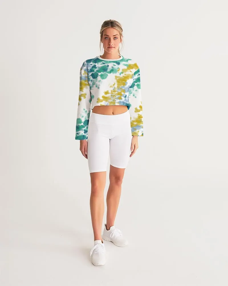 COLD SUMMER Women's Cropped Sweatshirt